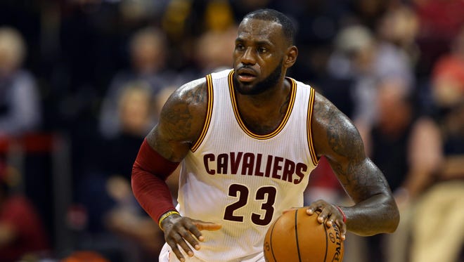 Cleveland Cavaliers forward LeBron James (23) goes into the season as the favorite to win MVP.