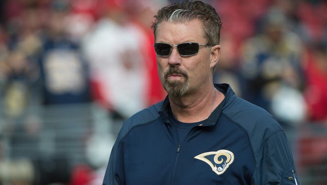 St. Louis Rams defensive coordinator Gregg Williams before the game against the San Francisco 49ers at Levi's Stadium.