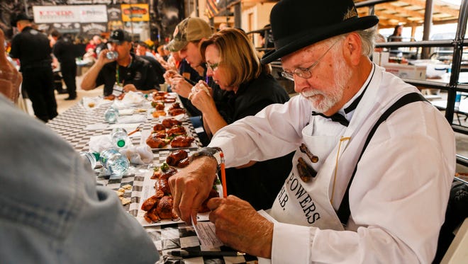 Every October, about 25,000 spectators travel to Lynchburg, Tenn. for the Jack Daniel's World Championship Invitational Barbecue.