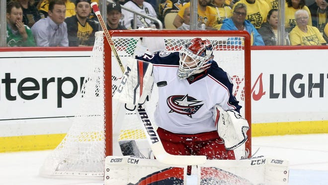 Columbus Blue Jackets goalie Sergei Bobrovsky is one of three finalists for the Vezina Trophy.