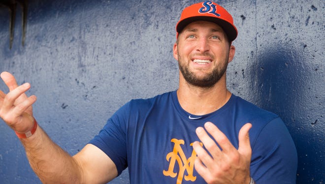 Tim Tebow just finished his first full season in the Mets' minor-league system.