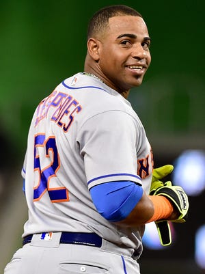 New York Mets center fielder Yoenis Cespedes said he'd like to finish his career with the Oakland Athletics.