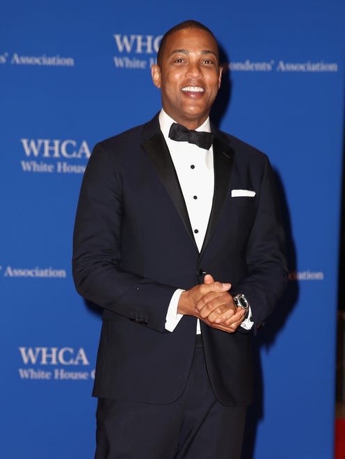 CNN anchor Don Lemon is all smiles at the WHCD event.