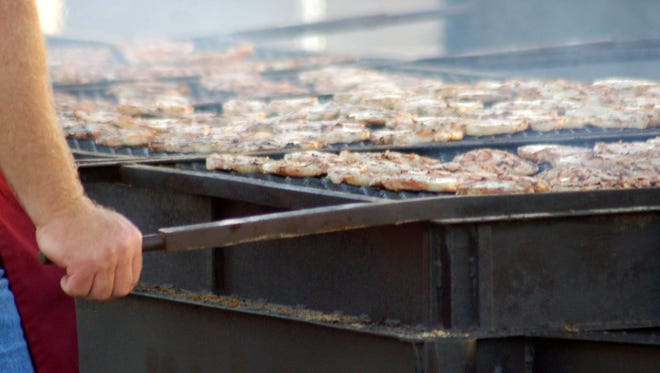 This small-town festival hosts a giant barbecue with custom-made 24-foot grills taking over the streets. Volunteer grillmasters serve up pork burgers and butterfly chop sandwiches all weekend. In addition to the barbecue, visitors can enjoy an antique car show, a 64-mile bike ride, carnival rides and more.
