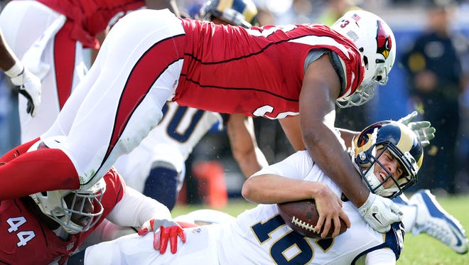 Jaguars at Cardinals, Week 11: Defensive end Calais Campbell left a good team in Arizona to join the Jags.