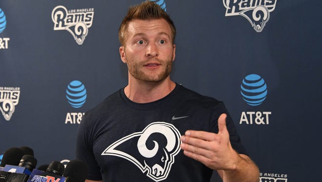 Washington at L.A. Rams, Week 2: Rams coach Sean McVay was with the Redskins from 2010-16.