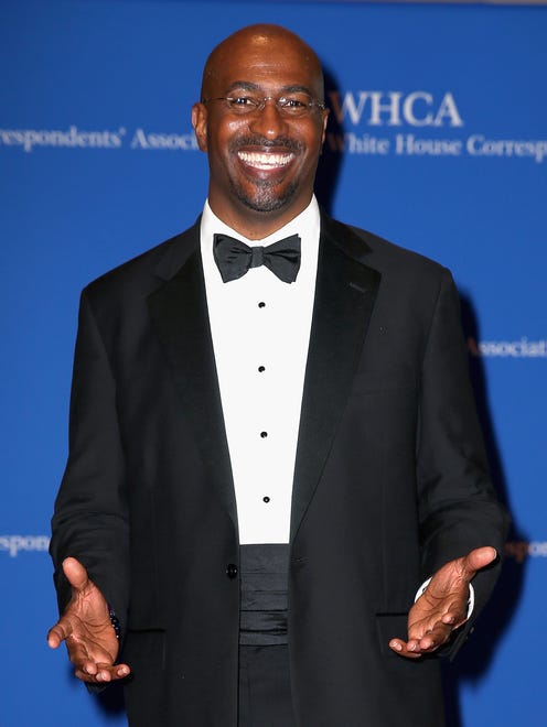Commentator Van Jones makes his second correspondents' dinner of the day! First stop: Samantha Bee's 'Not The White House Correspondents' Dinner.' Second stop: The "Nerd Prom" a.k.a The White House Correspondents' Association Dinner.'