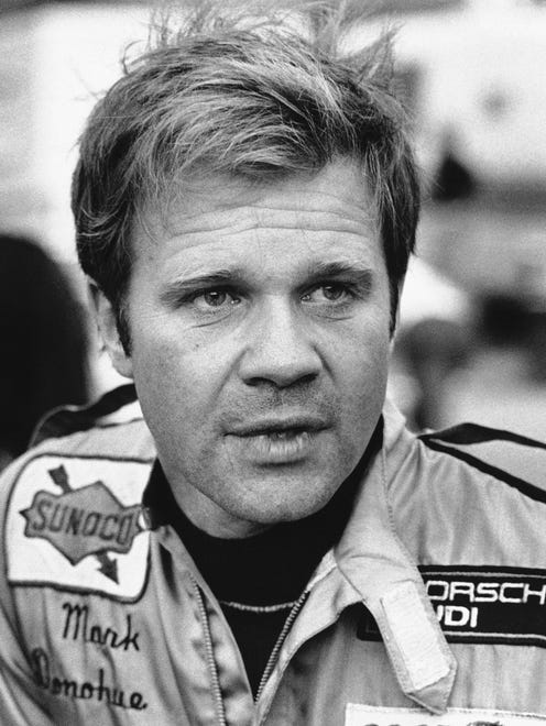 Mark Donohue, shown in 1973, gave Penkse his first Indianapolis 500 victory, in 1972. (AP)