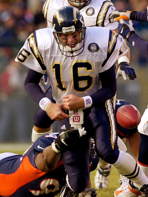 2. Ryan Leaf, QB, Chargers (No. 2, 1998): Who's better – Leaf or Peyton Manning? That was the talk leading up to the 1998 draft. San Diego actually preferred Manning but was left with Leaf. After winning his first two starts, Leaf's career quickly went down the drain. Players drafted afterward include Charles Woodson, Randy Moss, Alan Faneca, Fred Taylor, Matt Hasselbeck and Hines Ward.