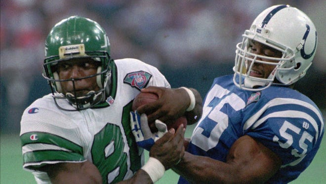 28. Colts defenders: Indianapolis owned the top two picks in 1992 and came away with defensive tackle Steve Emtman and linebacker Quentin Coryatt, who combined for zero Pro Bowl nods. Emtman's career was derailed by injuries, while Coryatt never emerged as the playmaker the Colts envisioned. Linebacker Trev Albert got the call at No. 5 in 1994, but elbow problems limited him to 29 games.